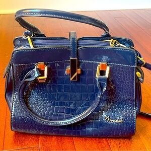 Blue Handbag and crossbody bag
